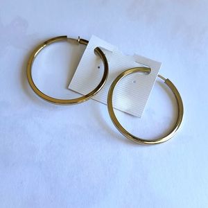 Gold plated earrings